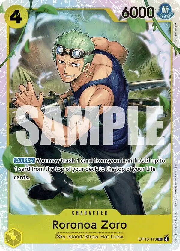 Roronoa Zoro (Op15-113) (Op15-113) (Op15-Eb04) 1
