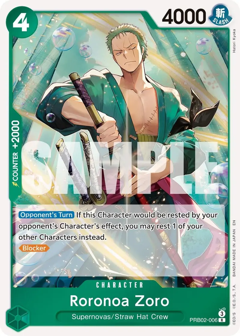 Roronoa Zoro - Prb02-006 (Prb02-006) (Prb-02) 1