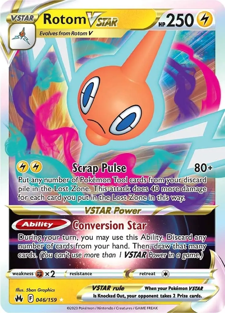 Rotom Vstar (046/159) (Crz) 1