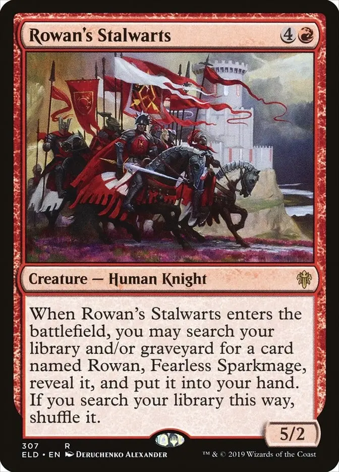 Rowan's Stalwarts (307) (Eld) 1