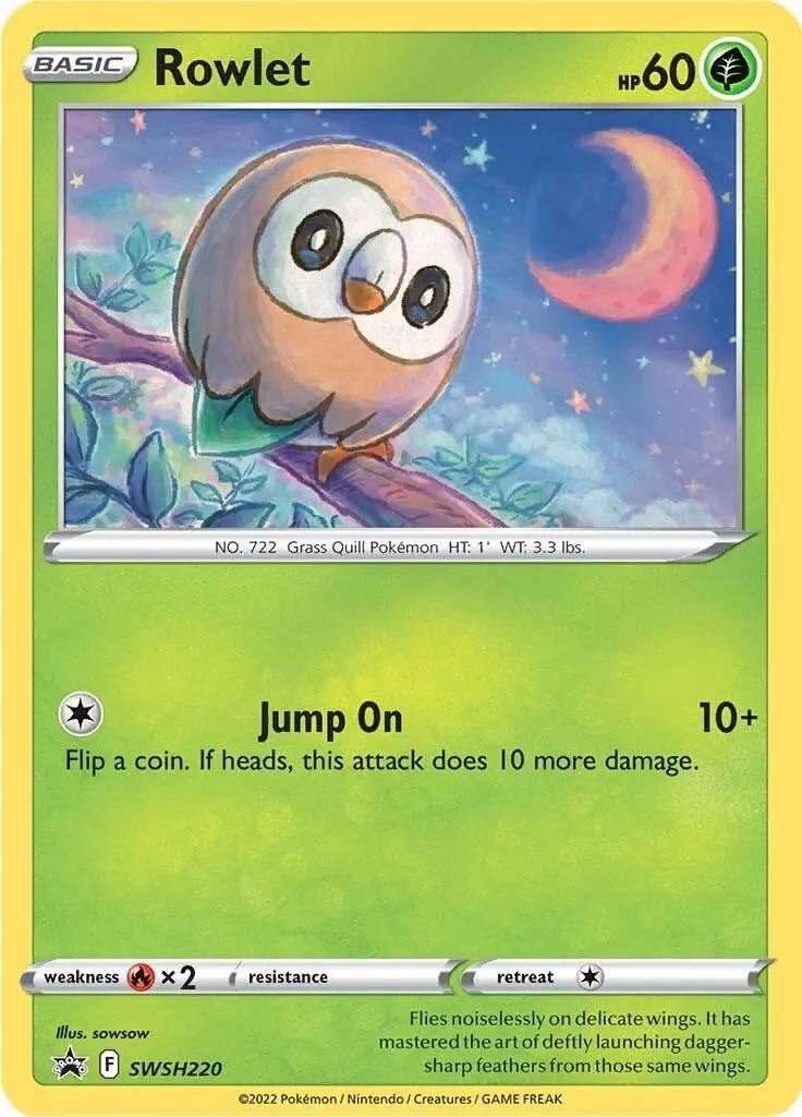 Rowlet - Swsh220 (Swsh220) (Swsd) 1
