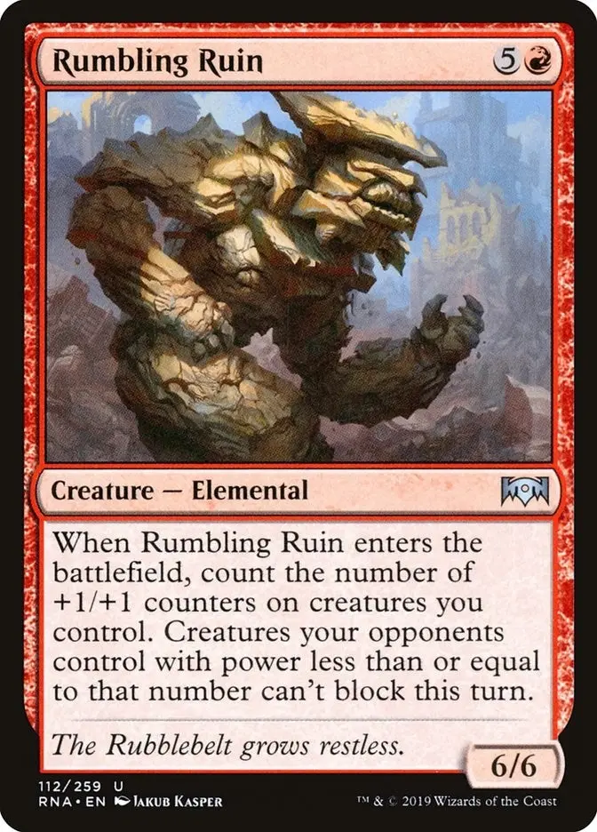 Rumbling Ruin (112) (Rna) 1
