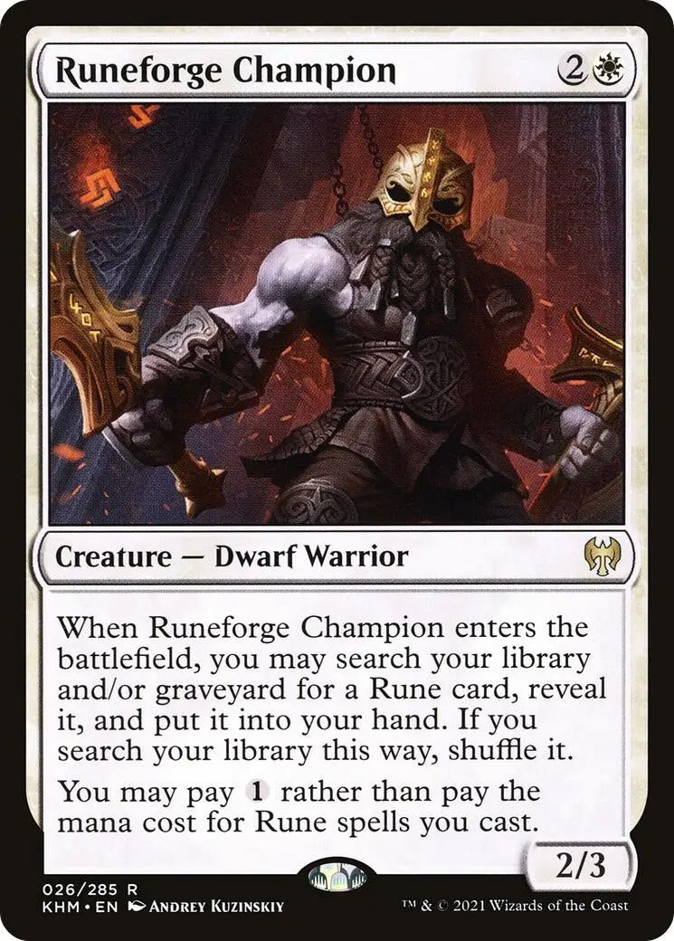 Runeforge Champion (26) (Khm) 1