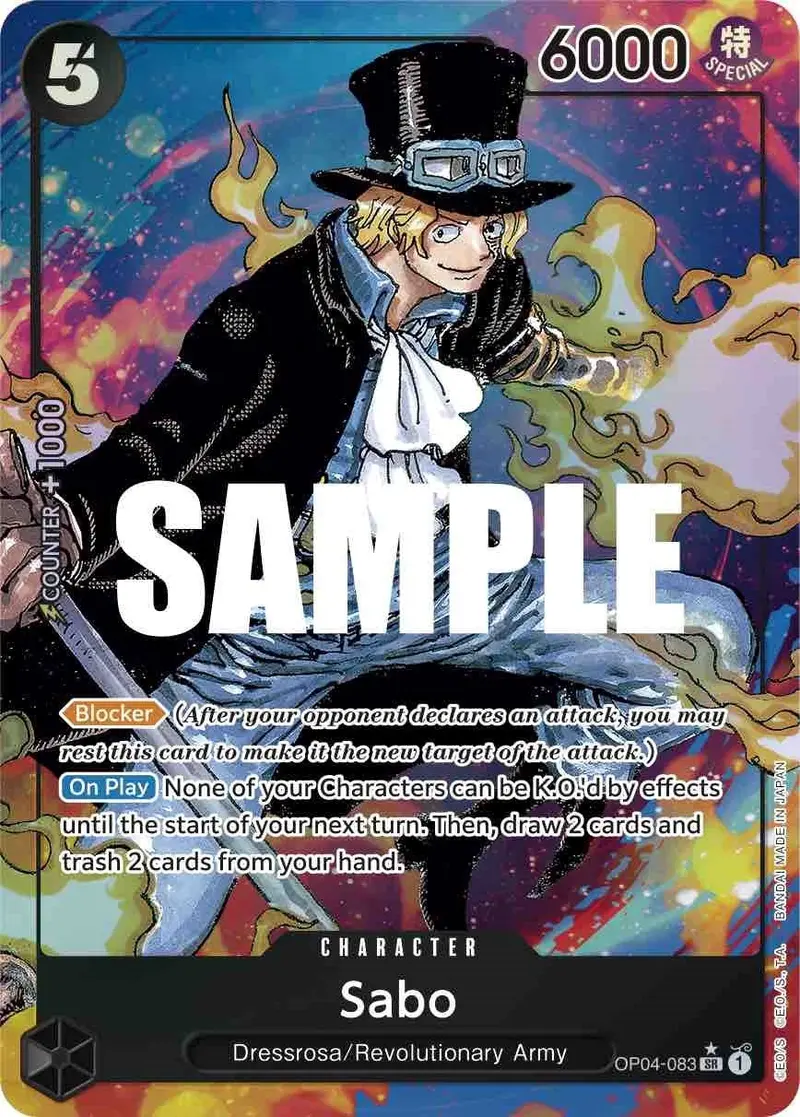 Sabo (Alternate Art) (Op04-083) (Op04) 1