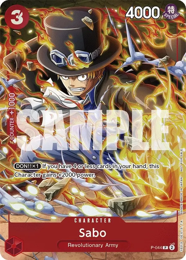 Sabo (Event Pack Vol. 4) (P-044) (Op-Pr) 1