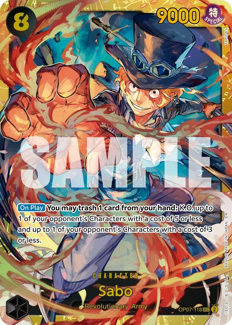 Sabo - Op07-118 (Reprint) (Op07-118) (Prb-02) 1