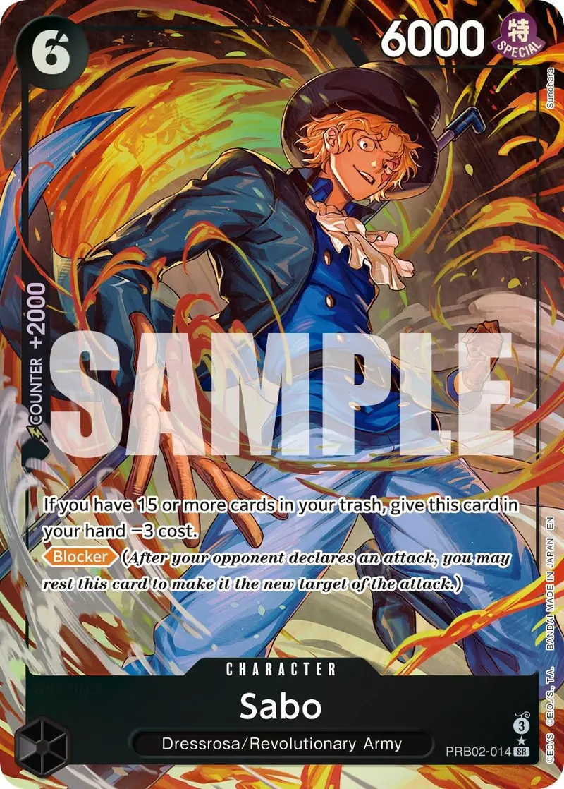 Sabo - Prb02-014 (Alternate Art) (Prb02-014) (Prb-02) 1