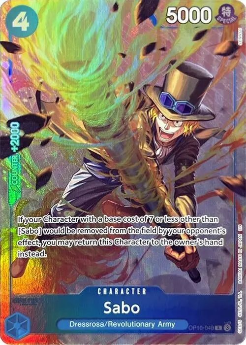 Sabo (Premium Card Collection -Best Selection Vol. 4-) (Op10-049) (Op-Pr) 1