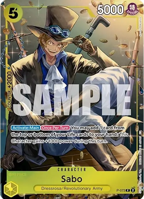 Sabo (Tin Pack Set Vol. 2) (P-073) (Op-Pr) 1