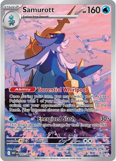 Samurott (107/086) (Wht) 1