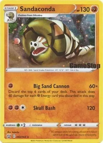Sandaconda - 082/163 (Gamestop Exclusive) (082/163) (Mcap) 1
