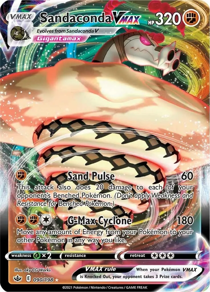 Sandaconda Vmax (090/198) (Swsh06) 1