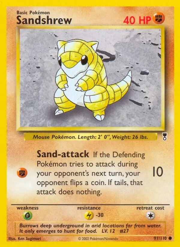Sandshrew (091/110) (Lc) 1