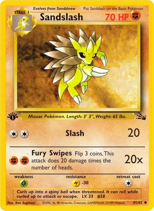 Sandslash (41/62) (Fo) 1