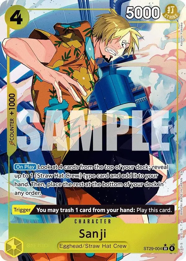 Sanji (Full Art) (St29-004) (St-29) 1