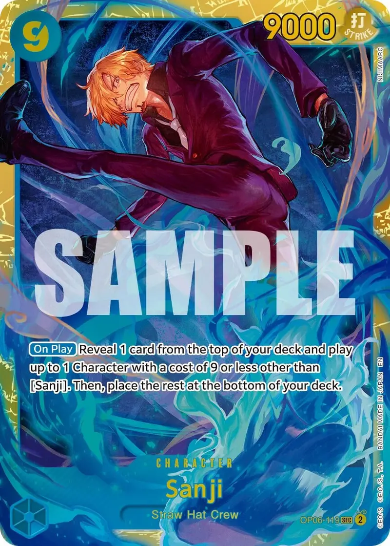Sanji - Op06-119 (Reprint) (Op06-119) (Prb-02) 1