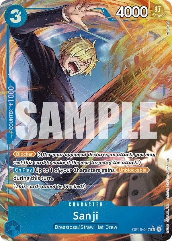 Sanji (Op15-047) (Alternate Art) (Op15-047) (Op15-Eb04) 1