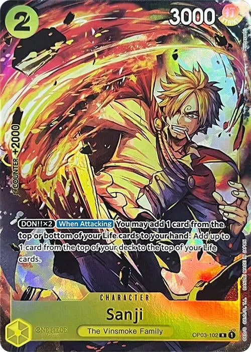 Sanji (Premium Card Collection -Bandai Card Games Fest. 23-24 Edition-) (Op03-102) (Op-Pr) 1