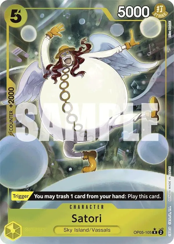 Satori (Full Art) (Op05-105) (Prb-01) 1