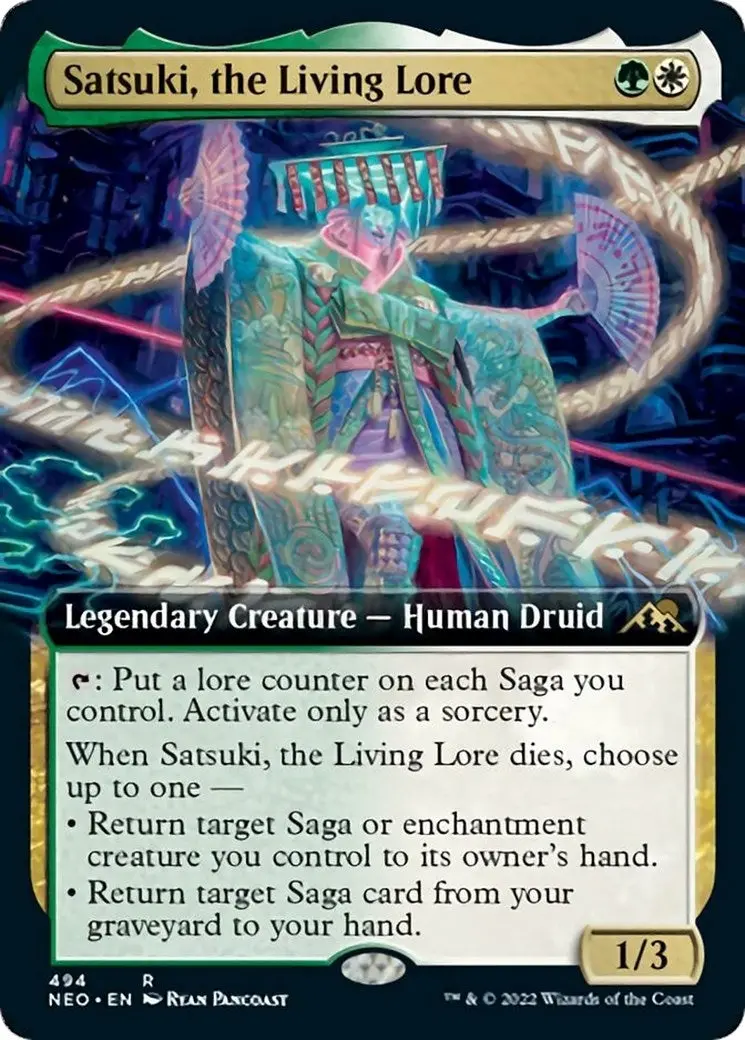 Satsuki, The Living Lore (Extended Art) (494) (Neo) 1