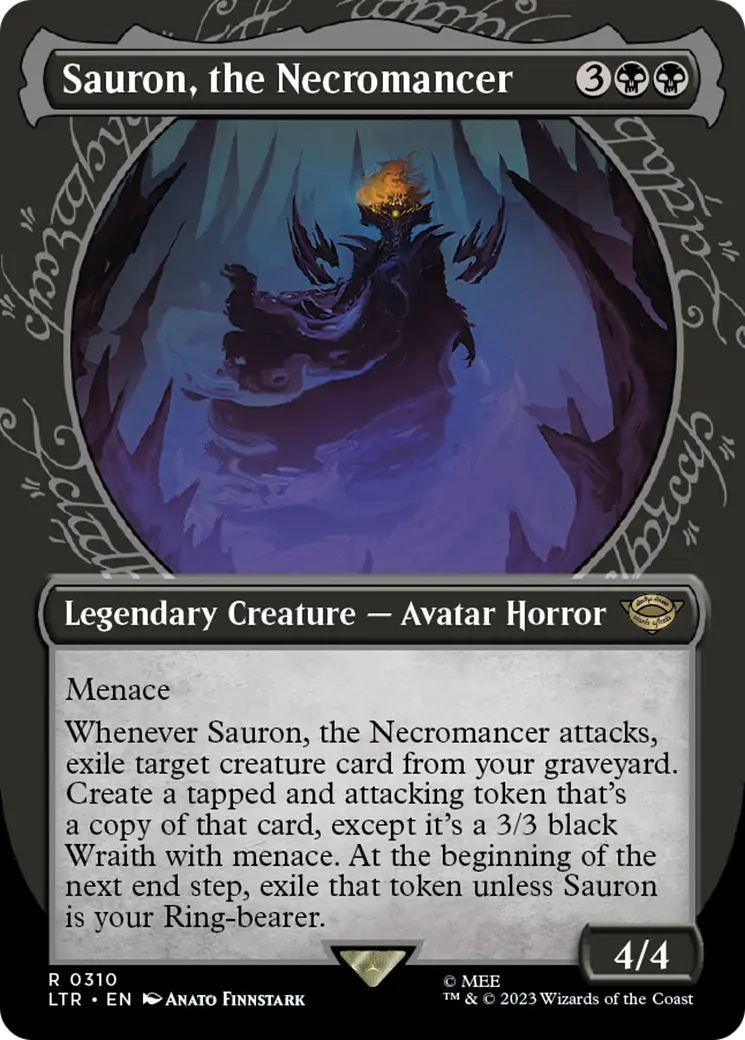 Sauron, The Necromancer (Showcase Ring Frame) [The Lord Of The Rings: Tales Of Middle-Earth] 1