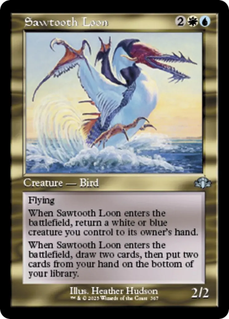 Sawtooth Loon (Retro Frame) (367) (Dmr) 1