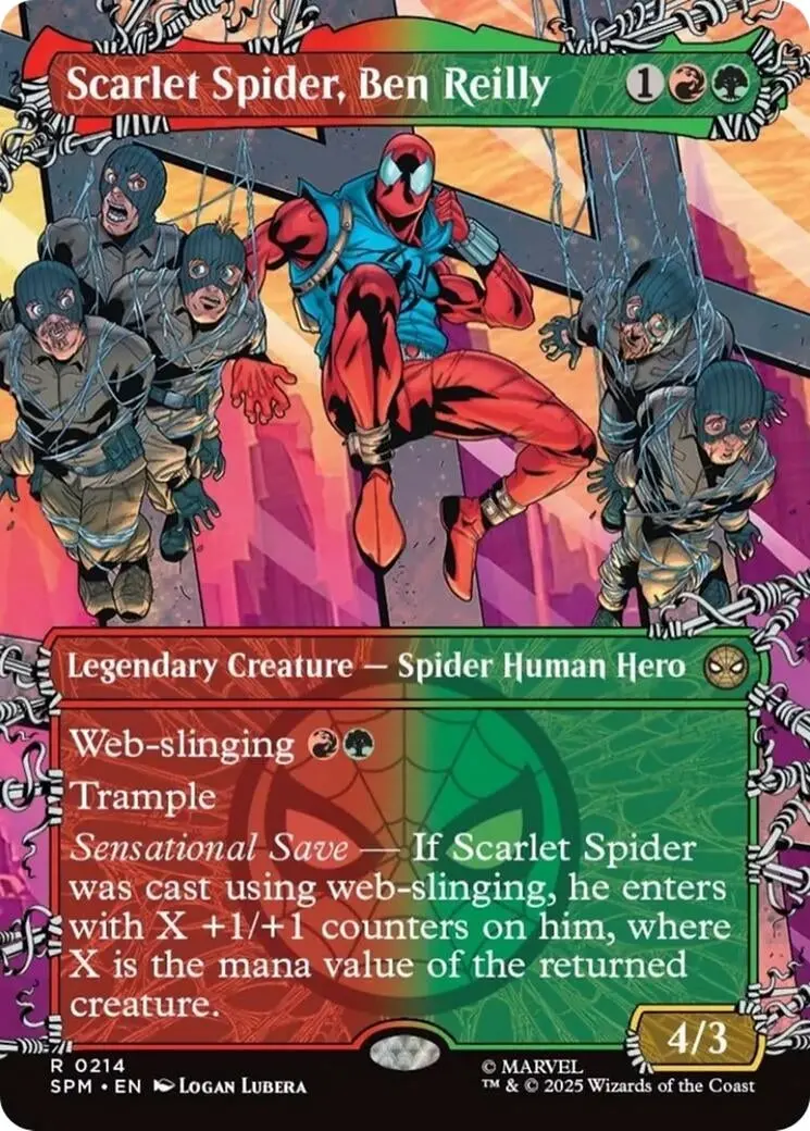 Scarlet Spider, Ben Reilly (Borderless) (214) (Spm) 1