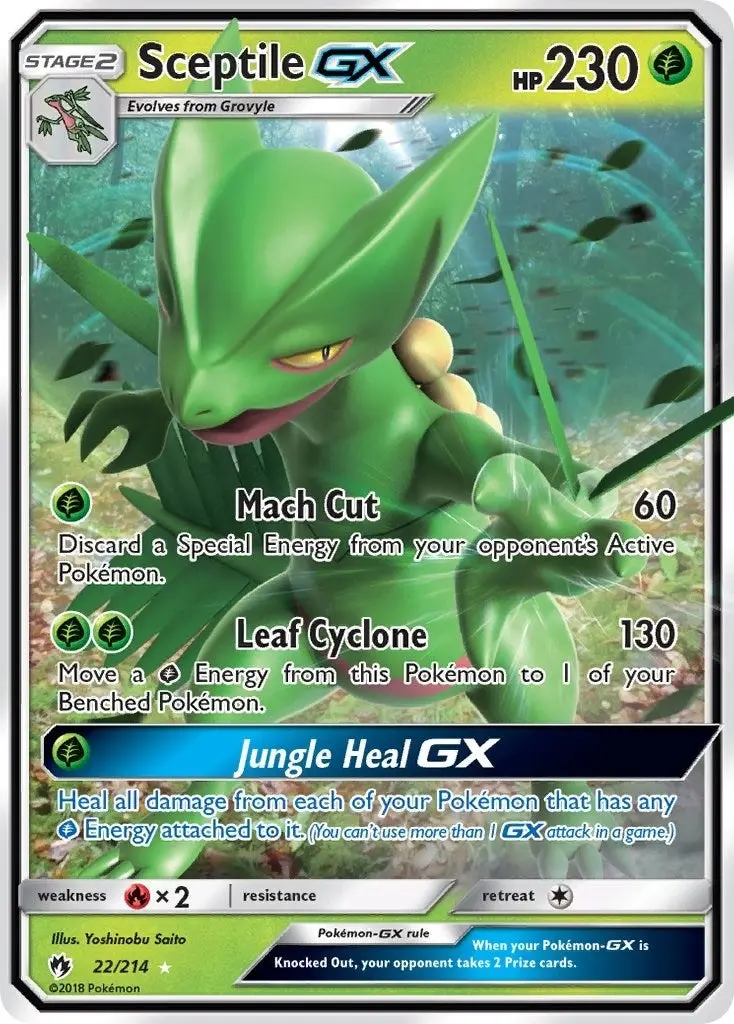Sceptile Gx (22/214) (Sm8) 1
