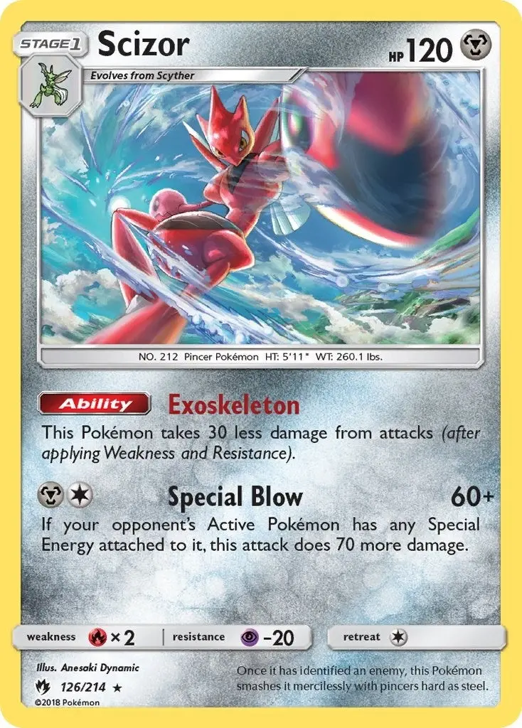 Scizor (126/214) (Sm8) 1