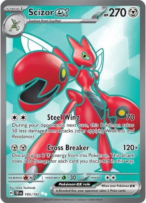 Scizor Ex (195/162) (Tef) 1