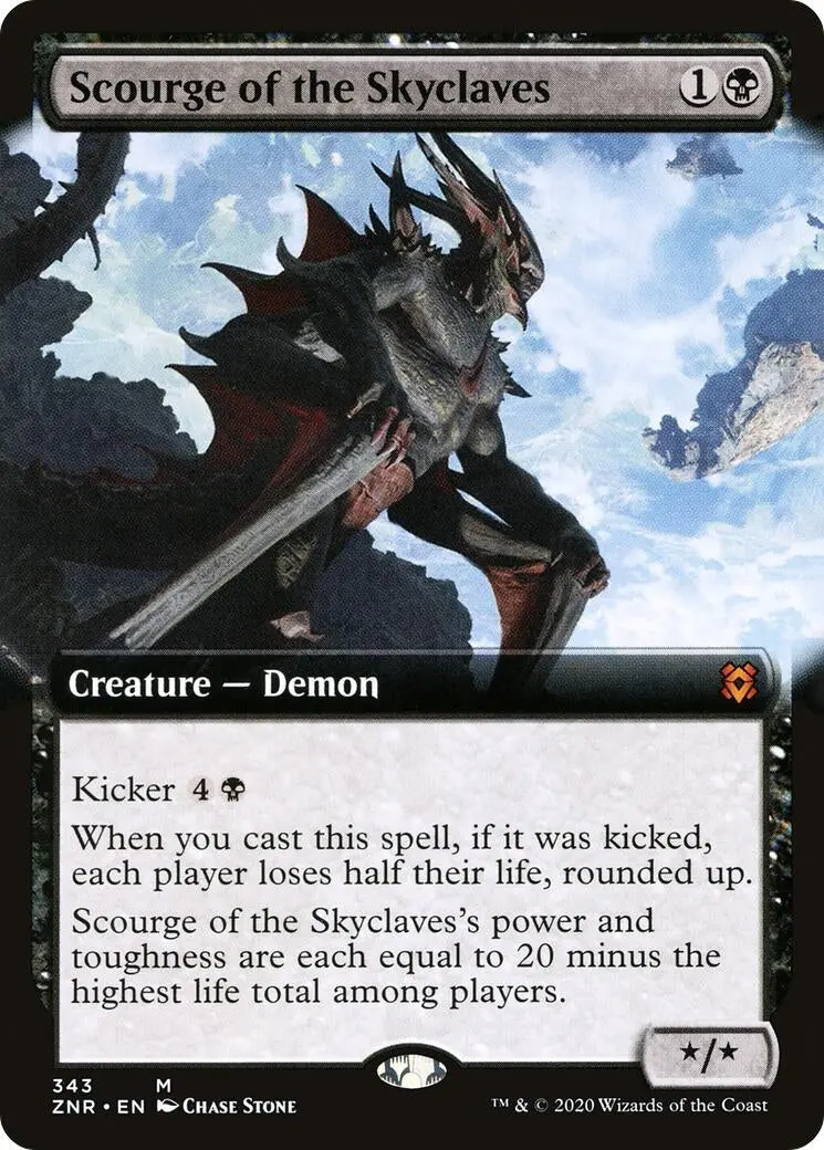 Scourge Of The Skyclaves (Extended Art) (343) (Znr) 1