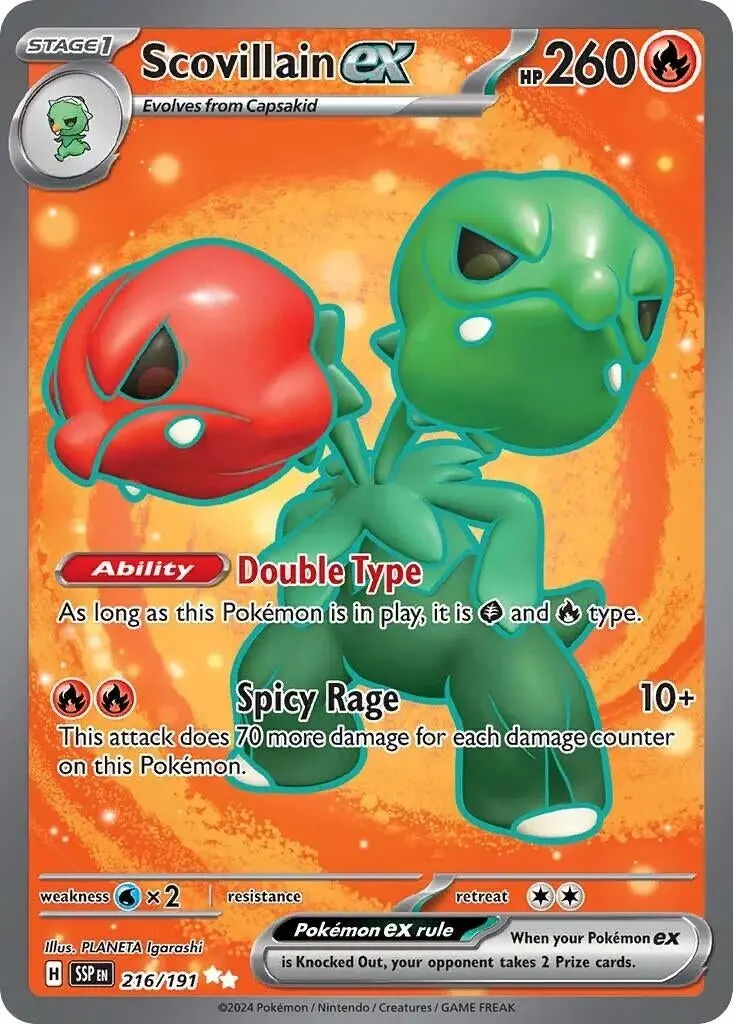 Scovillain Ex (216/191) (Ssp) 1