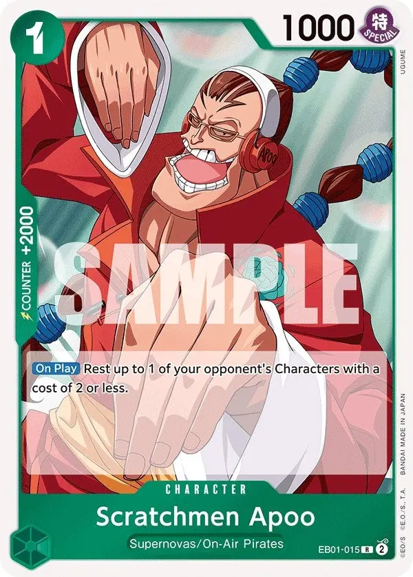 Scratchmen Apoo (Eb01-015) (Eb-01) 1