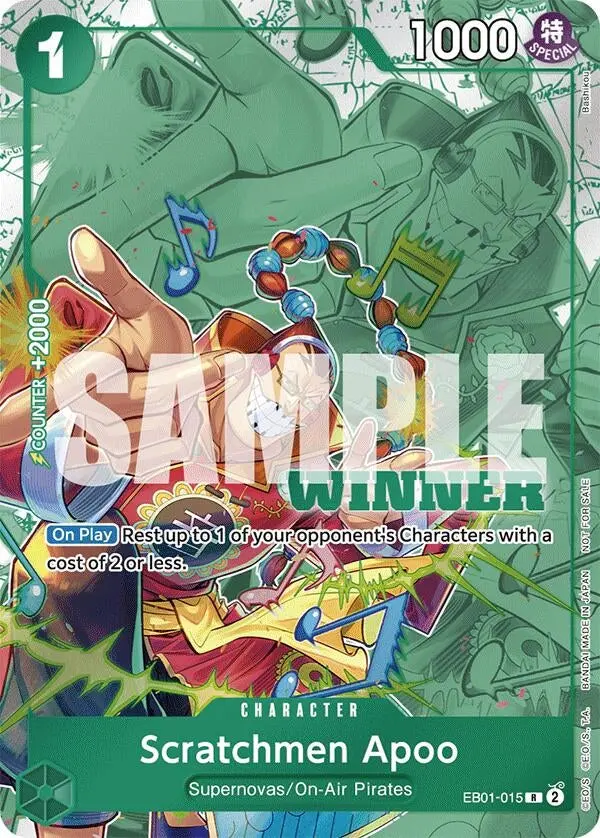 Scratchmen Apoo (Winner Pack 2025 Vol. 2) (Eb01-015) (Op-Pr) 1