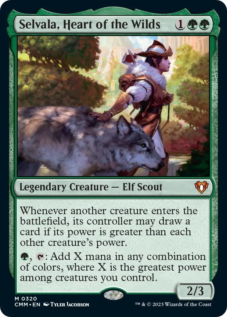 Selvala, Heart Of The Wilds (320) (Cmm) 1