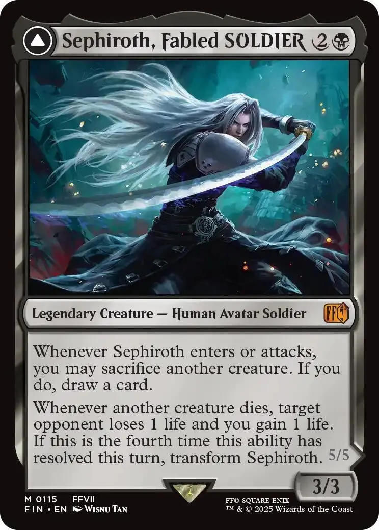 Sephiroth, Fabled Soldier (115) (Fin) 1
