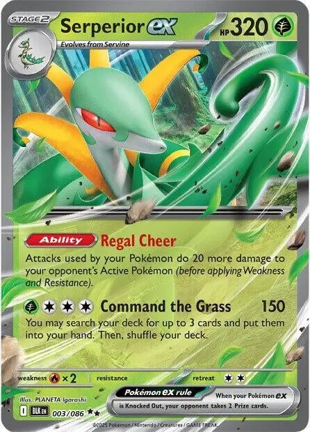 Serperior Ex (003/086) (Blk) 1