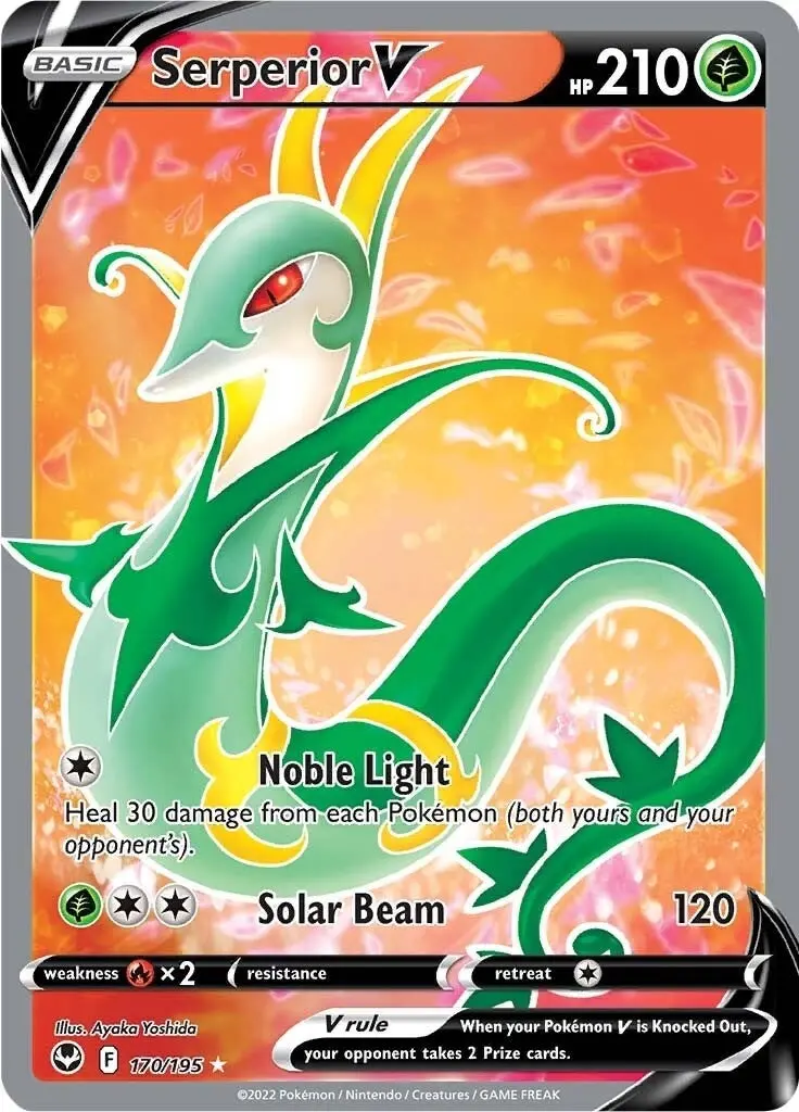 Serperior V (Full Art) (170/195) (Swsh12) 1