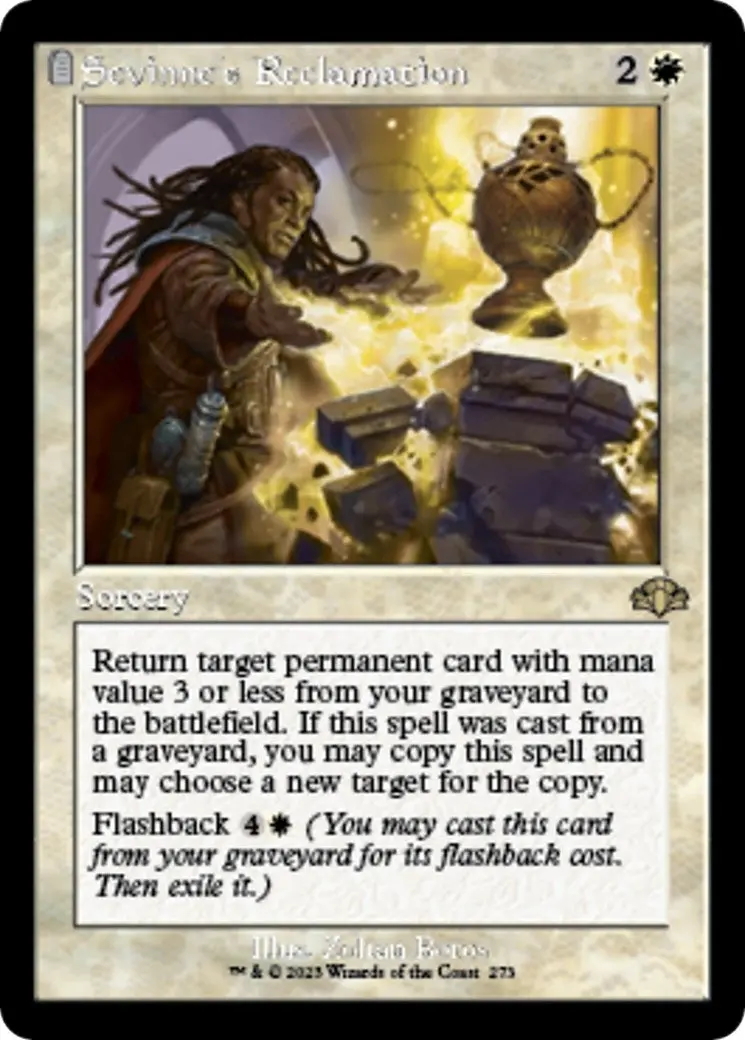 Sevinne's Reclamation (Retro Frame) (273) (Dmr) 1