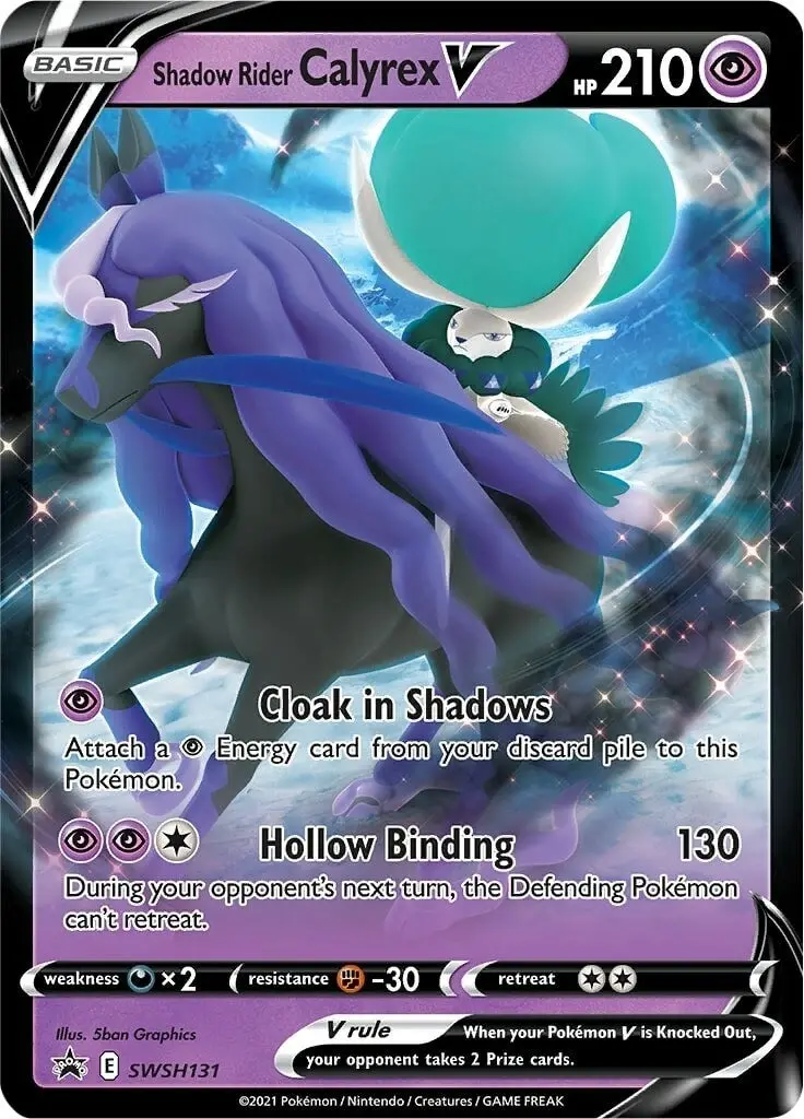 Shadow Rider Calyrex V - Swsh131 (Swsh131) (Swsd) 1