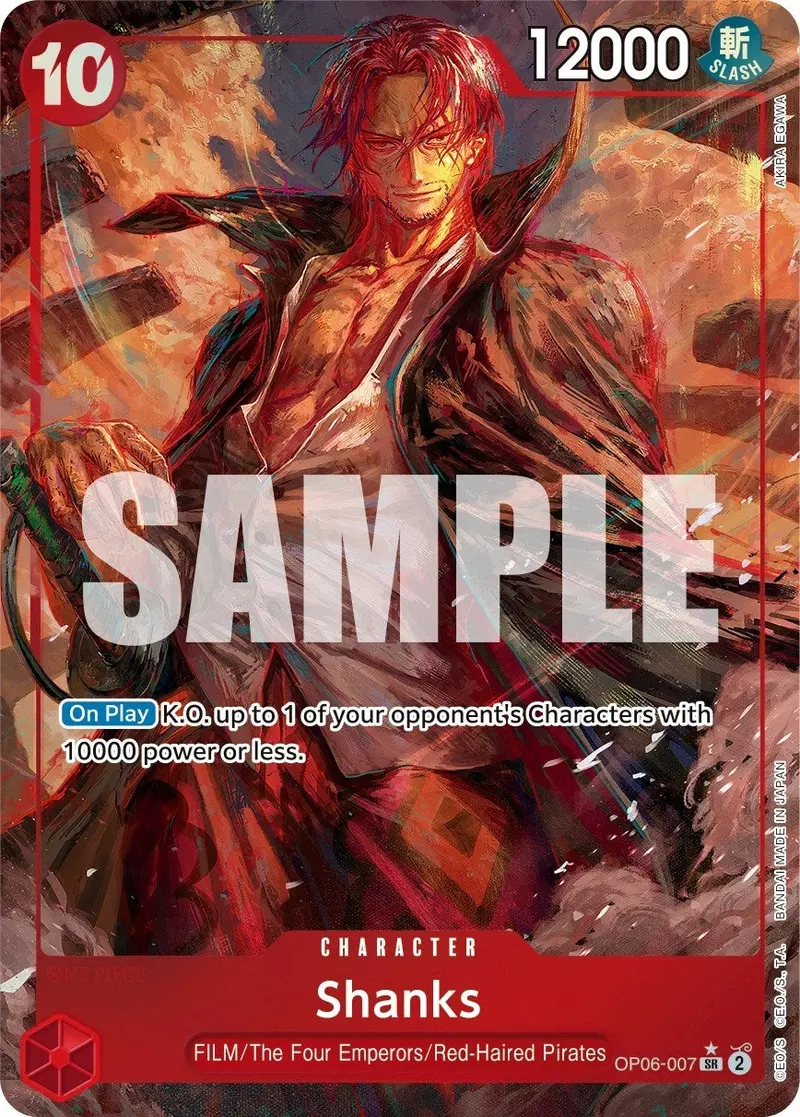 Shanks (Alternate Art) (Op06-007) (Op06) 1