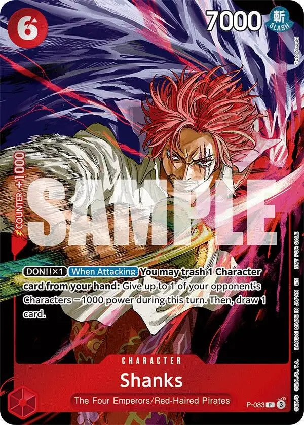 Shanks (Event Pack Vol. 6) (P-083) (Op-Pr) 1