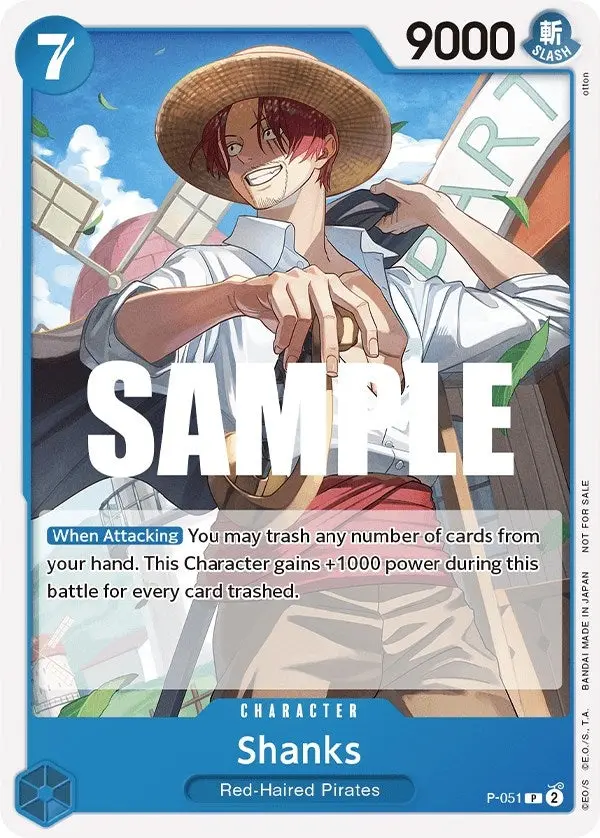 Shanks (Sealed Battle Kit Vol. 1) (P-051) (Op-Pr) 1