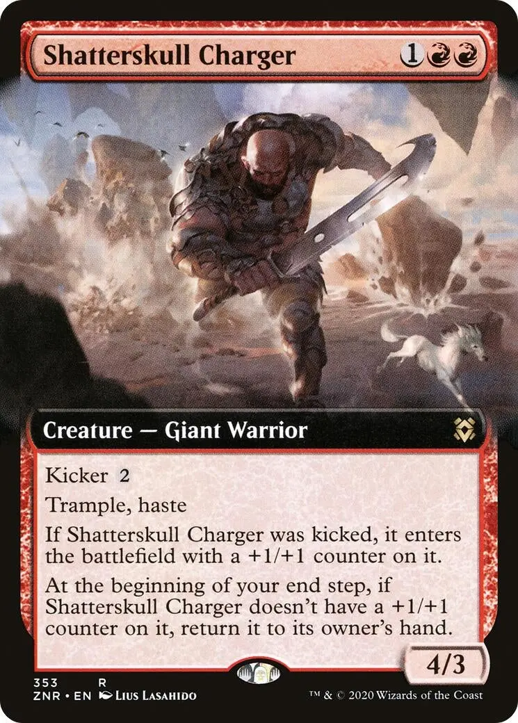 Shatterskull Charger (Extended Art) (353) (Znr) 1