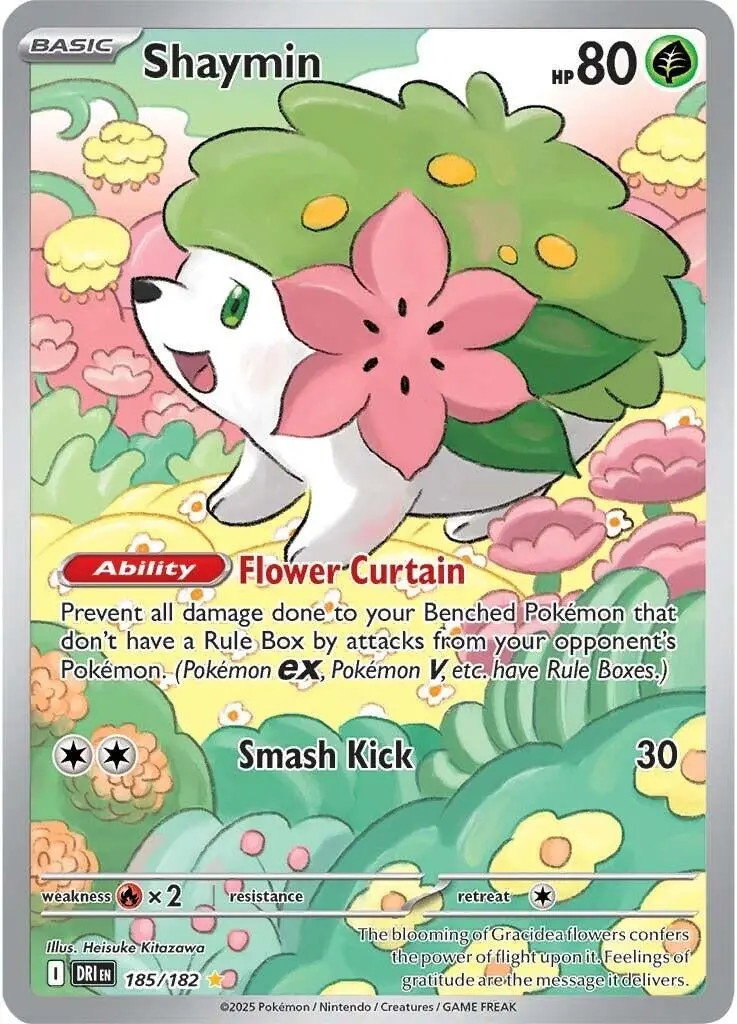 Shaymin (185/182) (Dri) 1