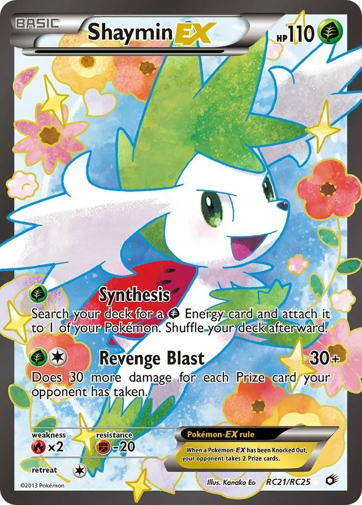 Shaymin Ex (Full Art) (Rc21/Rc25) (Ltr) 1