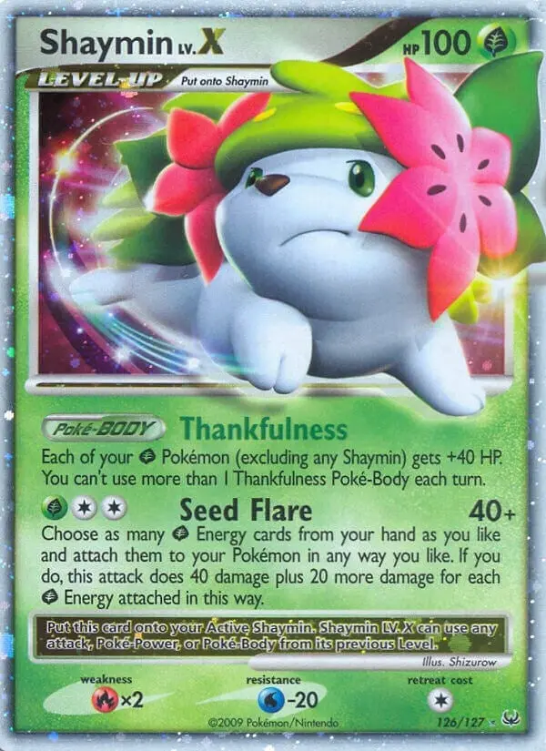 Shaymin Lv.X (Land Forme) (126/127) (Pl) 1