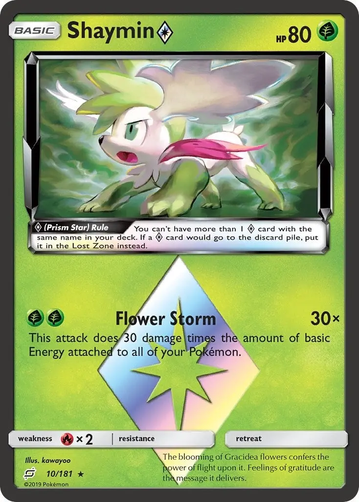 Shaymin Prism Star (10/181) (Sm9) 1