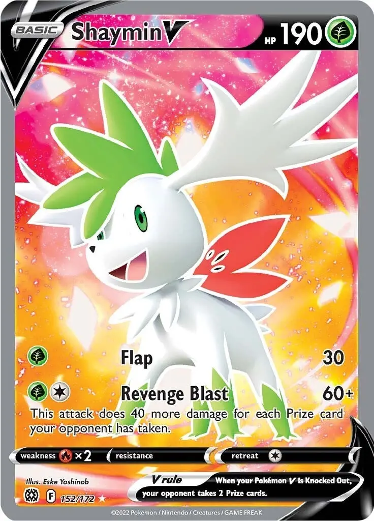 Shaymin V (Full Art) (152/172) (Swsh09) 1