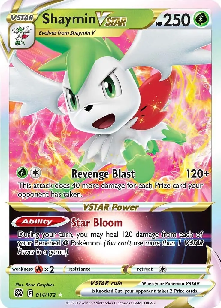 Shaymin Vstar (014/172) (Swsh09) 1